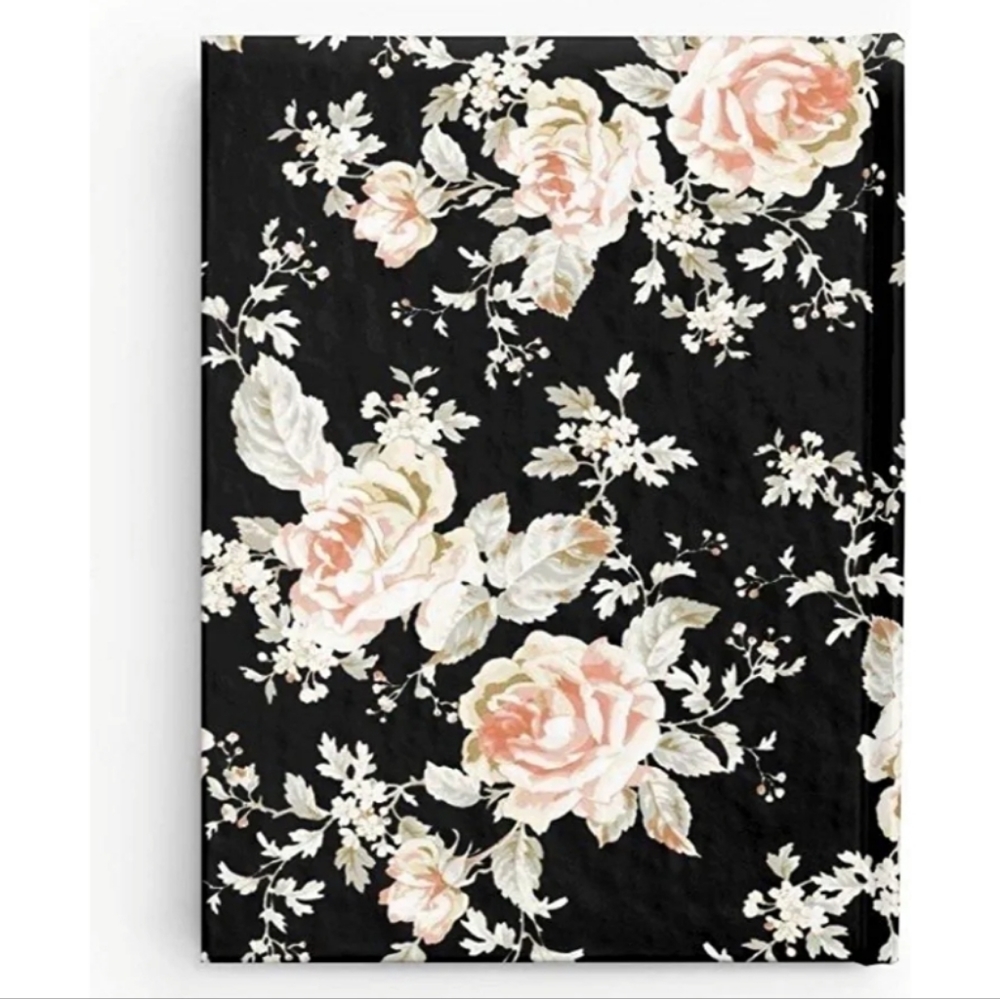 2/$35! Stone Cold Fox Hardcover Floral Notebook - Picture 3 of 11